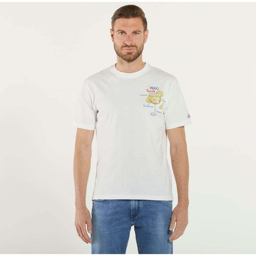 T-shirt t-shirt hugo spritz bianca - Mc2 Saint Barth - Modalova
