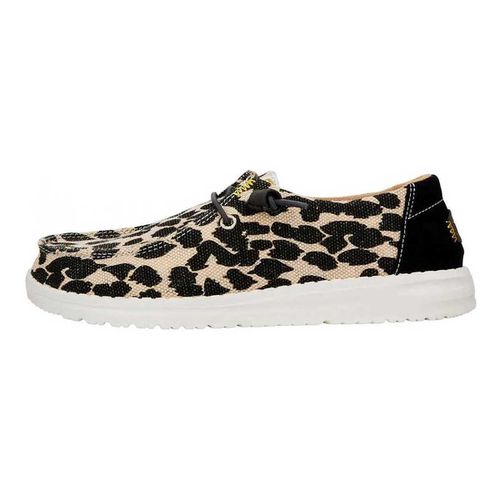 Scarpe WENDY LEOPARD BLACK GREY - HEYDUDE - Modalova