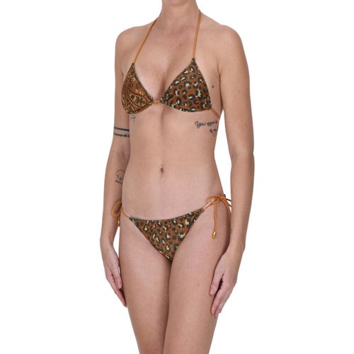Costume a due pezzi Bikini a triangolo animalier CST00003064AE - 4giveness - Modalova
