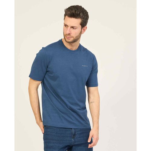T-shirt & Polo T-shirt uomo in cotone con logo - Bugatti - Modalova
