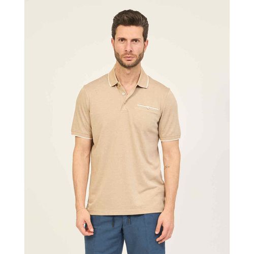 T-shirt & Polo Polo uomo in cotone con tasca sul petto - Bugatti - Modalova