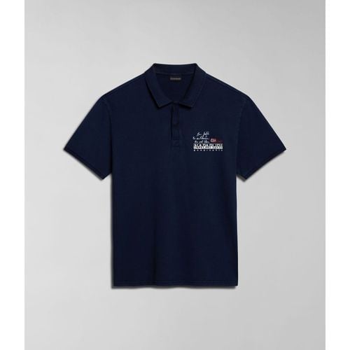 T-shirt & Polo E-COLVILLE NP0A4HPX-176 MARINE - Napapijri - Modalova