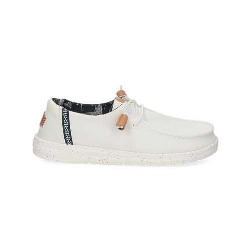 Scarpe Wendy washed canvas white - HEYDUDE - Modalova