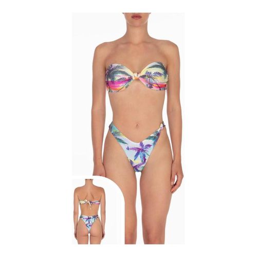 Costume a due pezzi Bikini fascia con nodo e slip americano fisso FK24-0511X03 - F * * K - Modalova