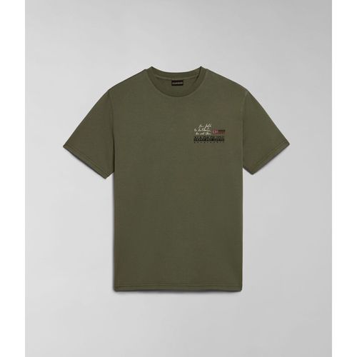 T-shirt & Polo D-COLVILLE NP0A4HS5-GAE GREEN LICHEN - Napapijri - Modalova