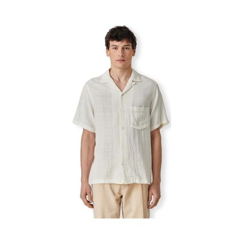 Camicia a maniche lunghe Grain Shirt - White - Portuguese Flannel - Modalova