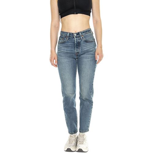 Jeans 501 Crop Stand Off Dark Indigo Worn In - Levis - Modalova