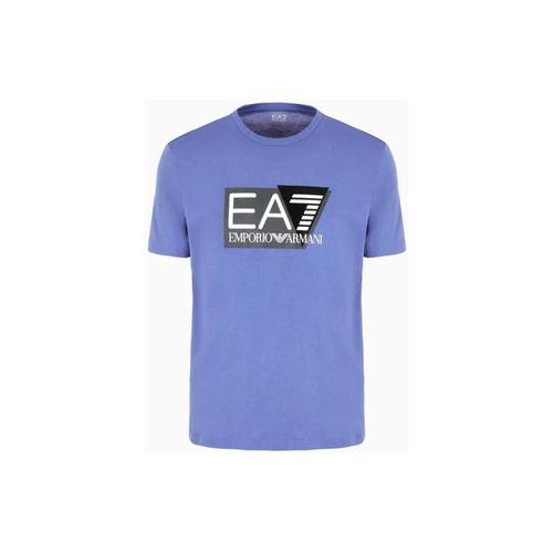 T-shirt T-shirt in jersey di cotone stretch 3DPT81PJM9Z - Emporio Armani EA7 - Modalova