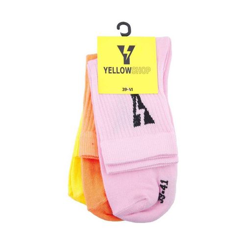 Calzini alti PACK DE 3 THUNDER SOCKS - Yellow - Modalova