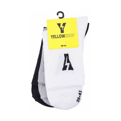 Calzini alti PACK DE 3 THUNDER SOCKS - Yellow - Modalova