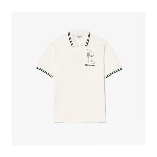 T-shirt & Polo SHORT SLEEVED RIBBED COLLAR - Lacoste - Modalova