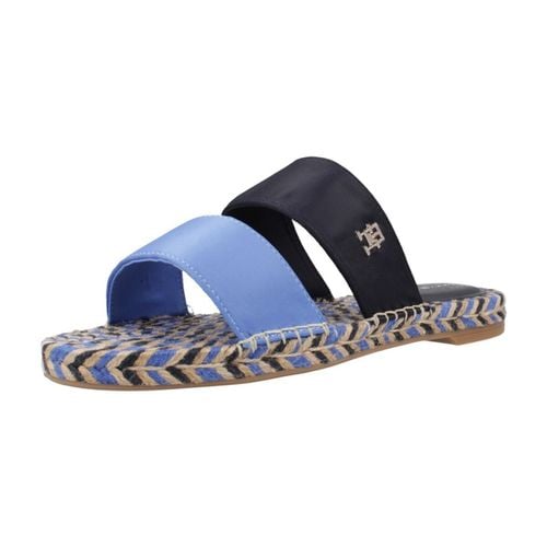 Sandali TH SATIN FLAT ESPADRILLE - Tommy hilfiger - Modalova