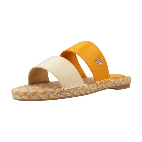 Sandali TH SATIN FLAT ESPADRILLE - Tommy hilfiger - Modalova