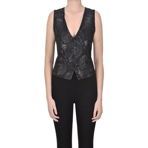 Giacche Gilet Polly in tessuto jacquard CSG00004005AI - P.a.r.o.s.h. - Modalova