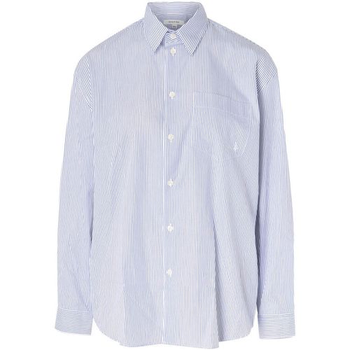 Camicia Camicia oversize bianca e blu - Sporty And Rich - Modalova