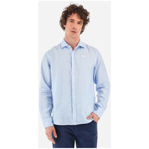 Camicia a maniche lunghe YMC007-TL319 - RUSSEL-07003 BELL - La martina - Modalova