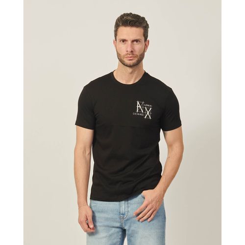 T-shirt & Polo T-shirt girocollo in cotone - EAX - Modalova