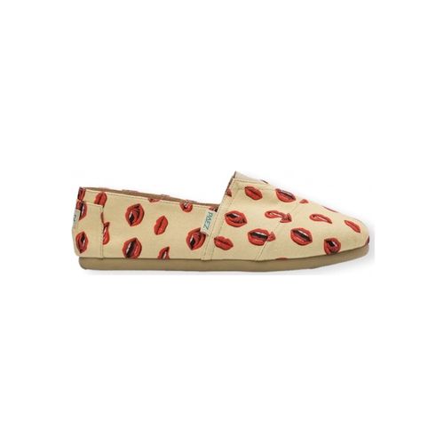 Scarpe Espadrillas Gum Classic W - Print Liberation Kiss - Paez - Modalova