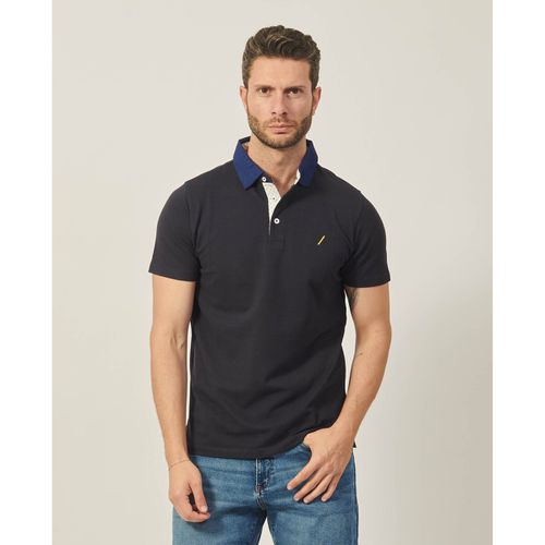 T-shirt & Polo Polo uomo Settemezzo con colletto a contrasto - Sette/Mezzo - Modalova