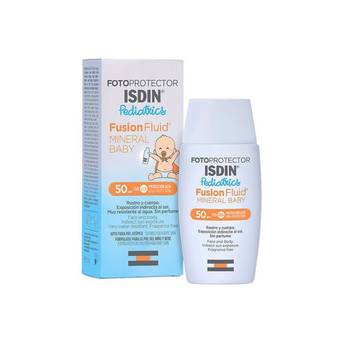 Protezione solari Fotoprotector Baby Mineral Fluid Spf50+ - Isdin - Modalova