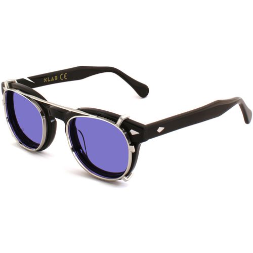 Occhiali da sole 8004 stile moscot CLIP-ON Clip on, /Lilla, 48 mm - Xlab - Modalova