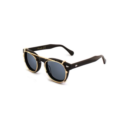 Occhiali da sole 8004 stile moscot CLIP-ON Clip on, /Fumo, 48 mm - Xlab - Modalova