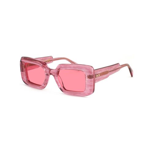Occhiali da sole MOKOIA Clip on, Trasparente rosa striato/Rosa, 49 mm - Xlab - Modalova