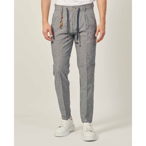 Pantaloni Pantaloni uomo in lino con coulisse - Yes Zee - Modalova