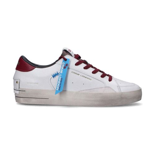 Sneakers SK8 deluxe maroon ice bianca - Crime london - Modalova