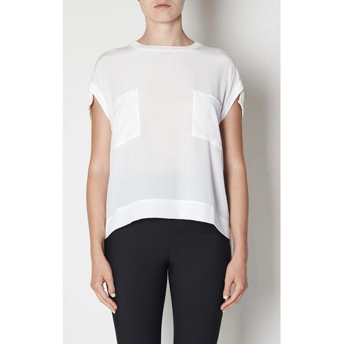 T-shirt & Polo T-shirt bianca con tasche - Kaos Collezioni - Modalova