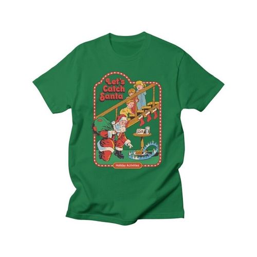 T-shirt Lets Catch Santa - Steven Rhodes - Modalova