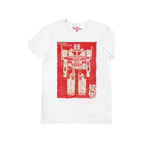 T-shirts a maniche lunghe Red Optimus - Transformers - Modalova