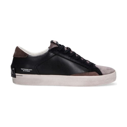 Sneakers distressed alcazar grey nera - Crime london - Modalova