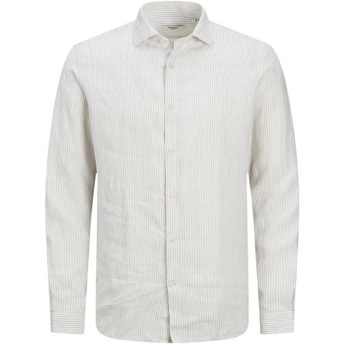 Camicia Parker Linen Stripe - Jack & jones - Modalova