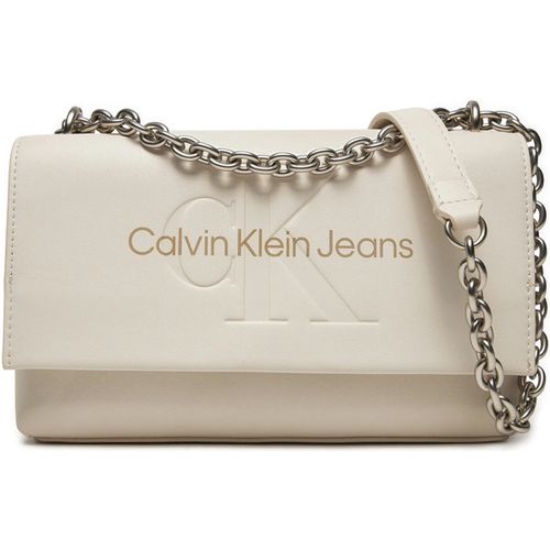 Borsa SCULPTED EW FLAP W/CHAIN25 MONO K60K612221 - Calvin Klein Jeans - Modalova