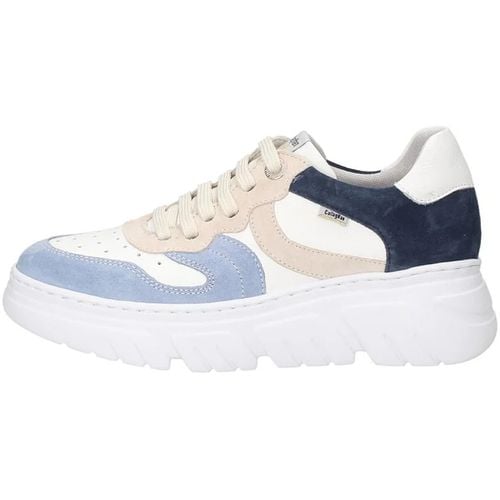 Sneakers - Sneaker celeste/multi pelle/cam 51809 - CallagHan - Modalova