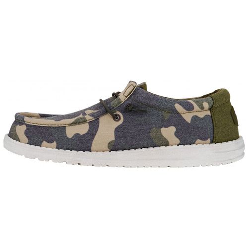 Sneakers - Wally washed camo 40694-960 - HEYDUDE - Modalova