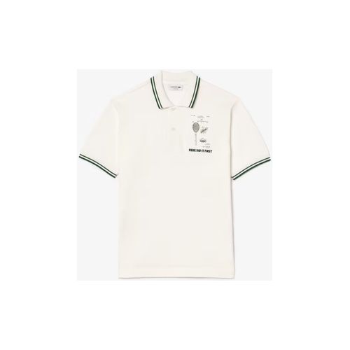 Polo SHORT SLEEVED RIBBED COLLAR - Lacoste - Modalova