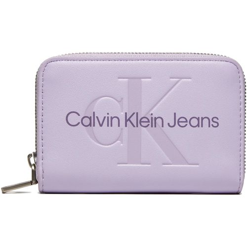 Portafoglio SCULPTED MED ZIP AROUND MONO K60K612255 - Calvin Klein Jeans - Modalova