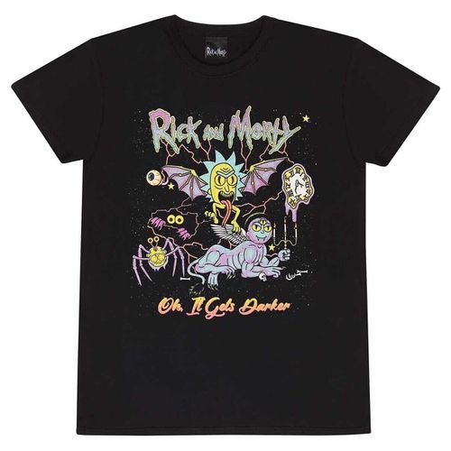 T-shirt & Polo Oh It Gets Darker - Rick And Morty - Modalova