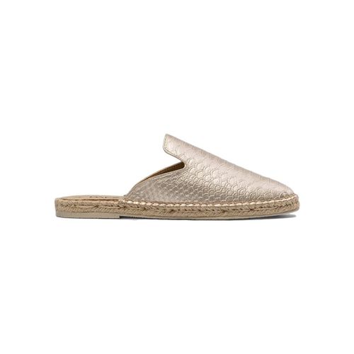 Scarpe Espadrillas Mule W - Vegan Leather Snake Gold - Paez - Modalova