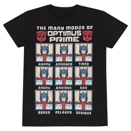 T-shirt & Polo Many Moods Of Optimus Prime - Transformers - Modalova