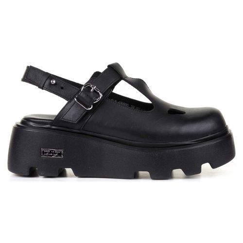 Pantofole Cult Sabot nero in pelle - Cult - Modalova