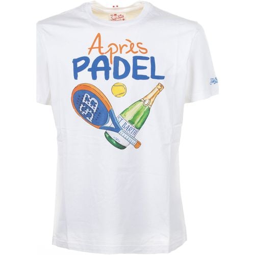 T-shirt & Polo T-shirt uomo Apres Padel bianca - Mc2 Saint Barth - Modalova
