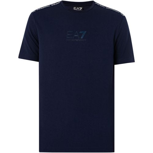 T-shirt T-Shirt Con Logo In Rilievo - Emporio Armani EA7 - Modalova