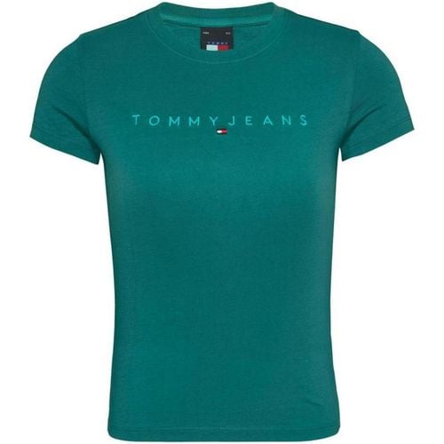 T-shirt SLIM TONAL LINEA DW0DW17827 - Tommy hilfiger - Modalova