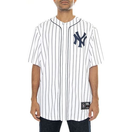 Camicia a maniche lunghe New York Yenkees MLB Core Foundation Top White / Navy - Genuine - Modalova
