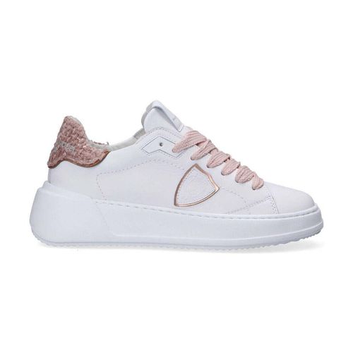 Sneakers basse sneakers Tres Temple rosa - Philippe Model - Modalova