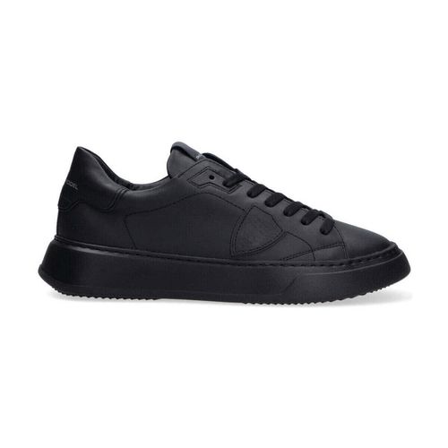 Sneakers Sneaker Temple pelle nera - Philippe Model - Modalova