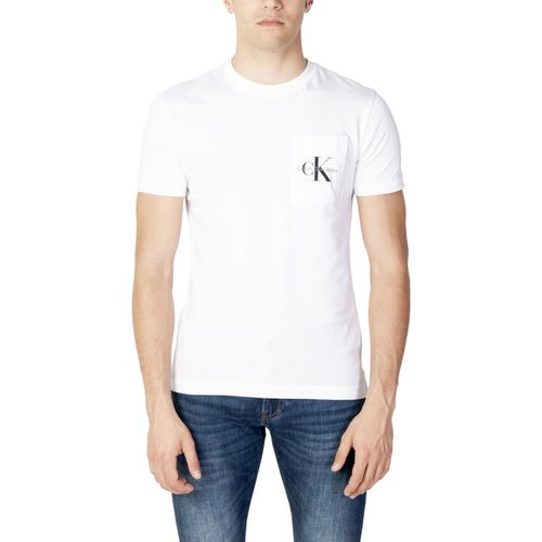 Polo maniche lunghe CORE MONOLOGO POCKET SLIM TEE J30J320936 - Calvin Klein Jeans - Modalova